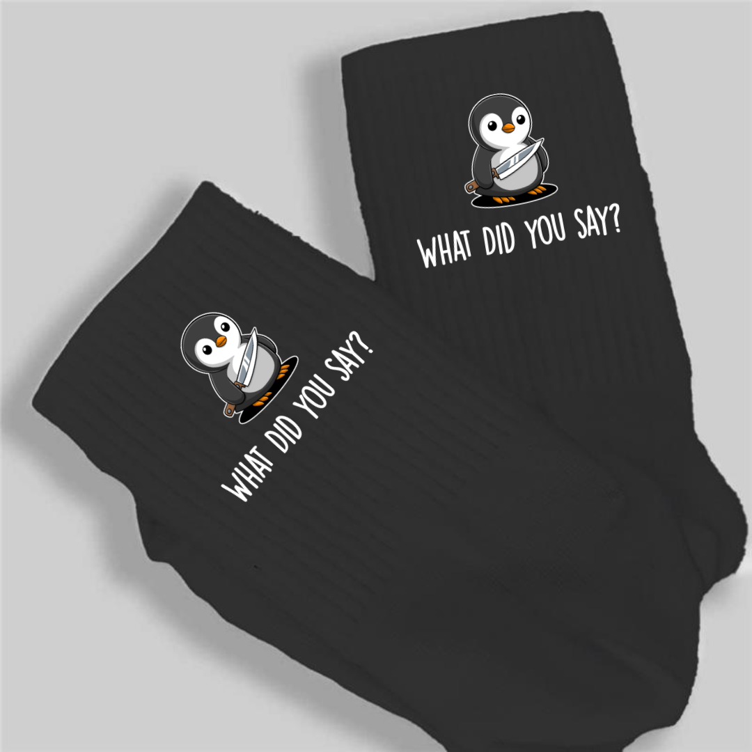 What did you say - Crew Socks