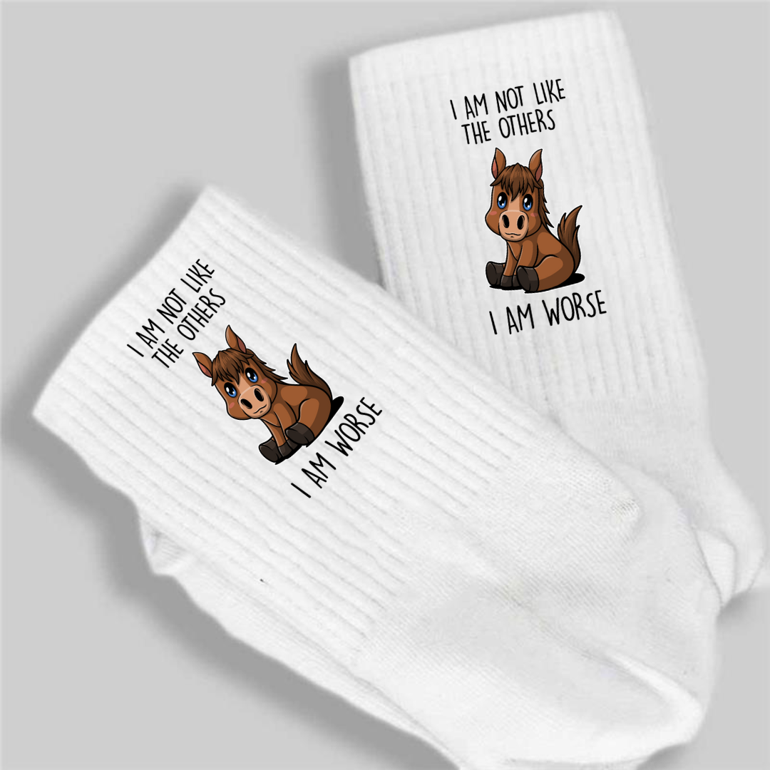 I am not like the others - Crew Socks