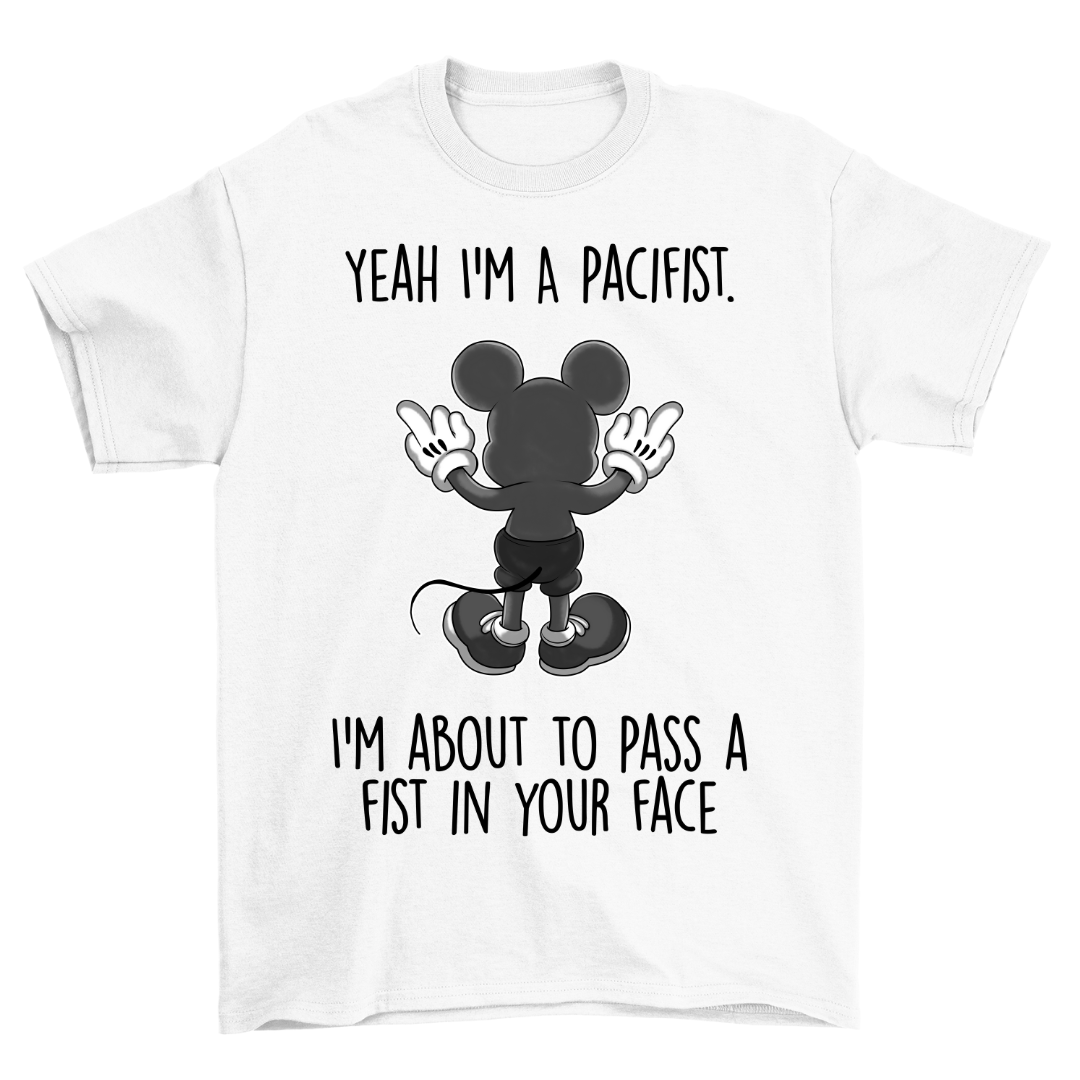 Pacifist Mouse - Shirt Unisex