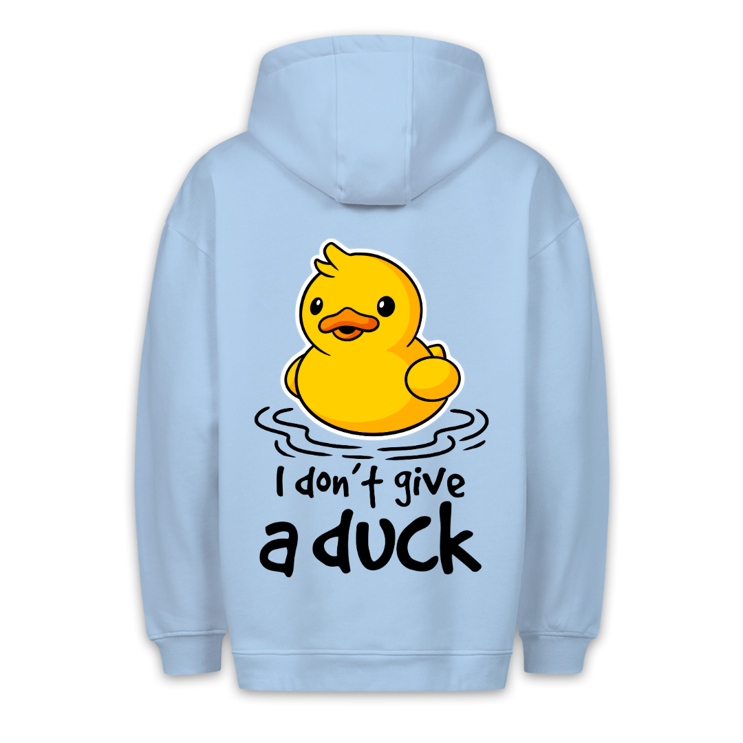 Give A Duck - Hoodie Unisex Backprint