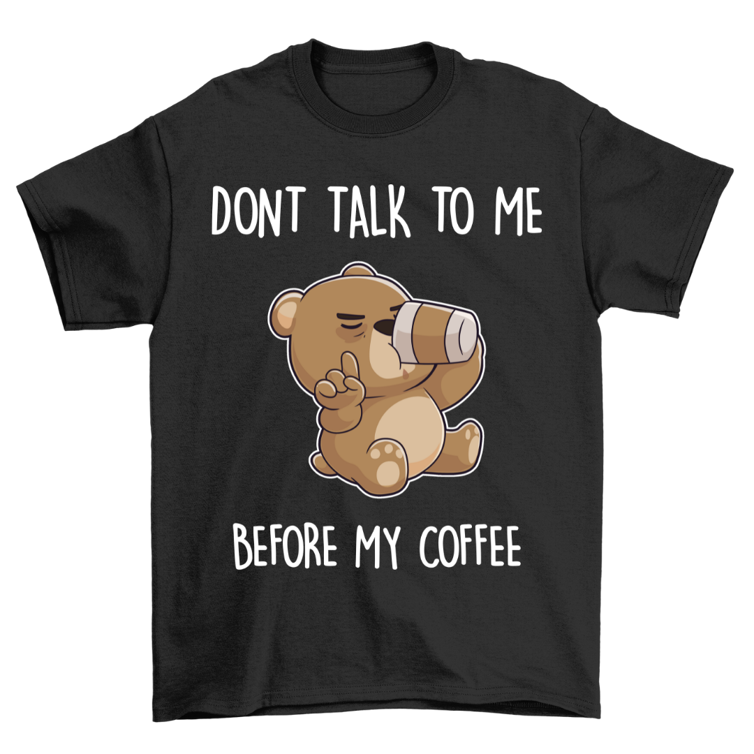 Coffee Bear - Shirt Unisex