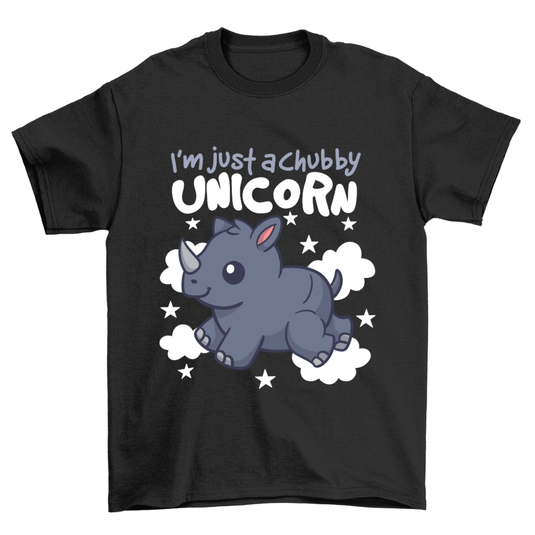 Chubby Unicorn - Shirt Unisex