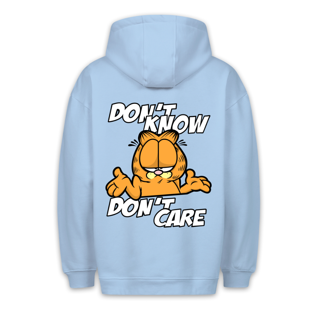 Don't Know - Hoodie Unisex Backprint