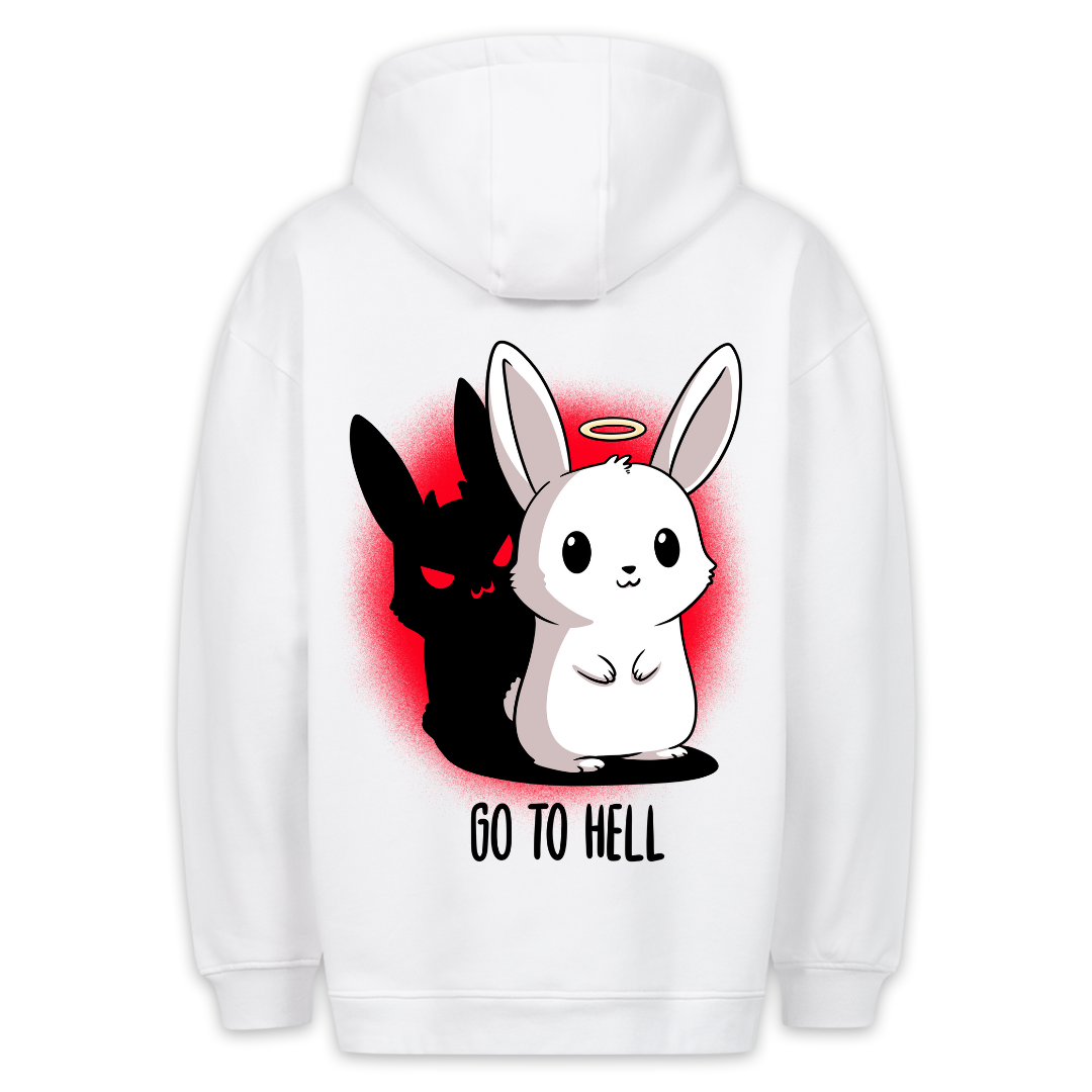 Go To Hell - Hoodie Unisex Backprint