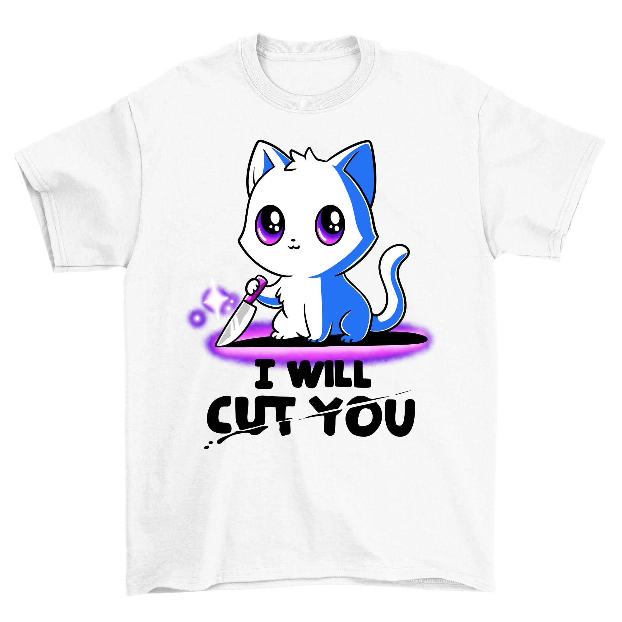 I Will Cut You - Shirt Unisex Frontprint