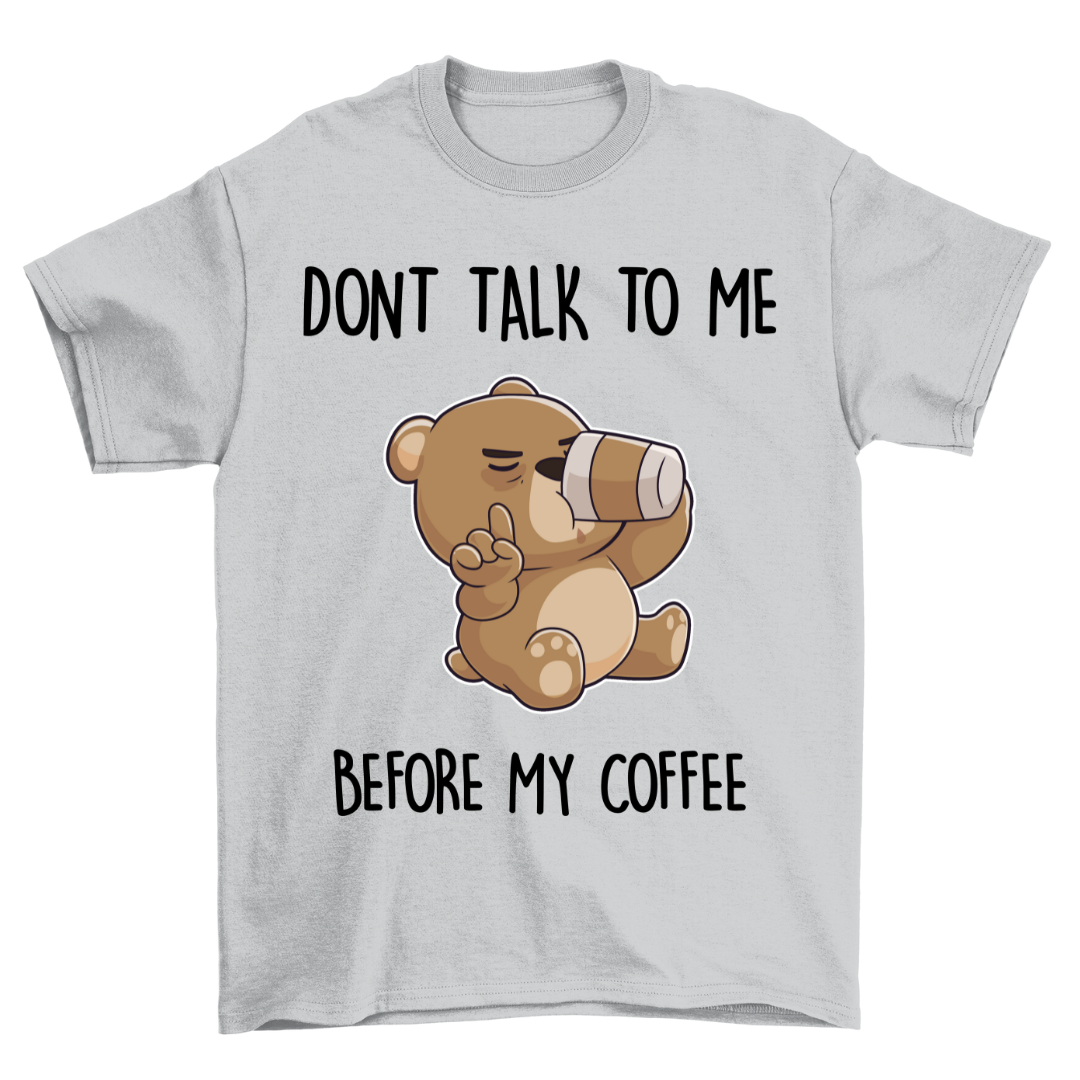 Coffee Bear - Shirt Unisex