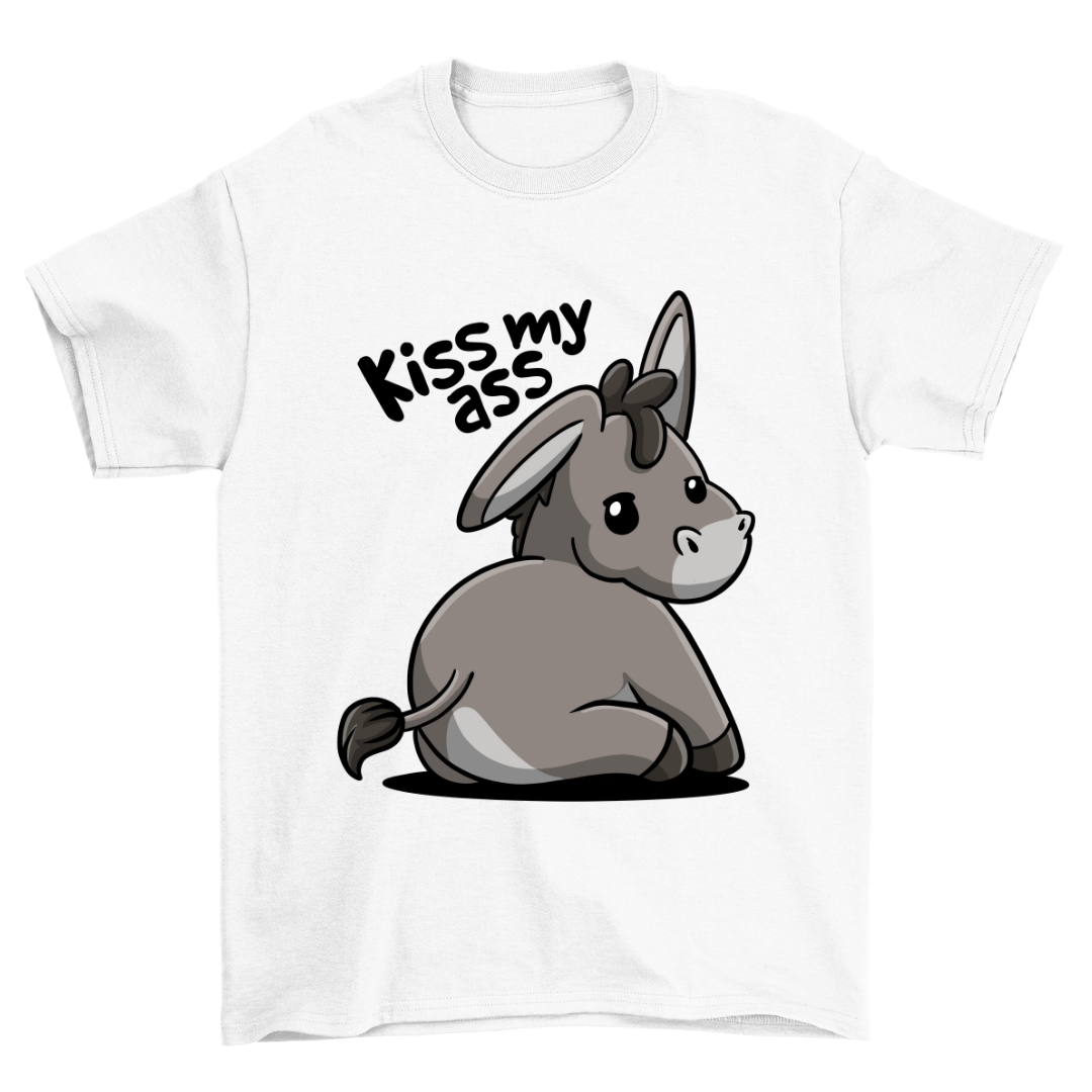 Kiss My Donkey - Shirt Unisex
