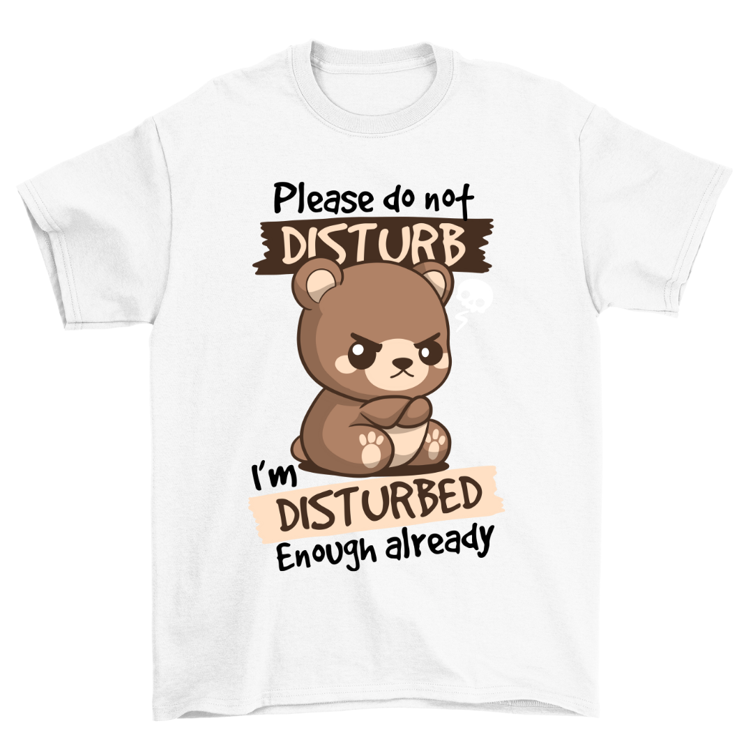 Disturbed Bear - Shirt Unisex