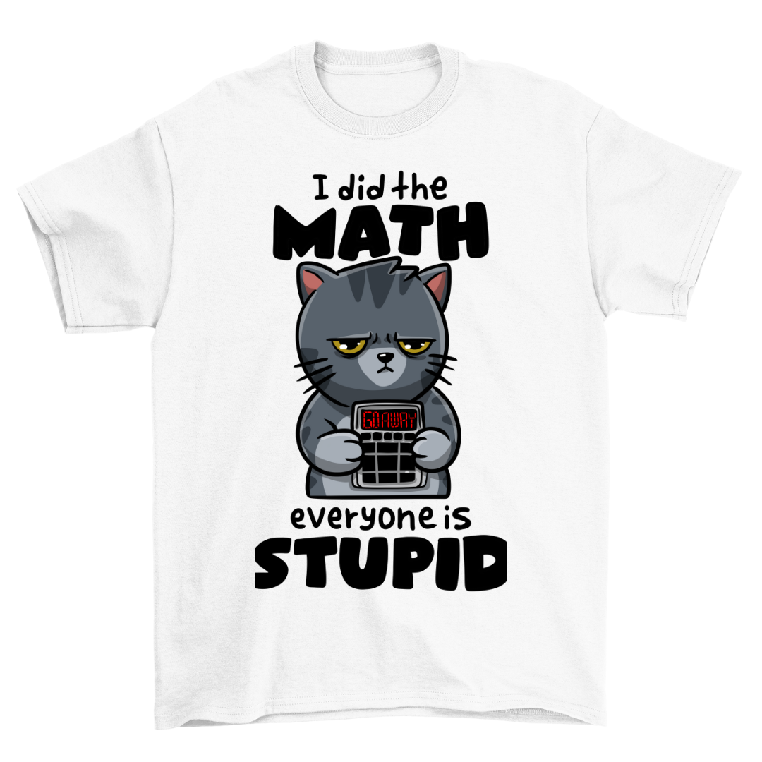Math Cat - Shirt Unisex