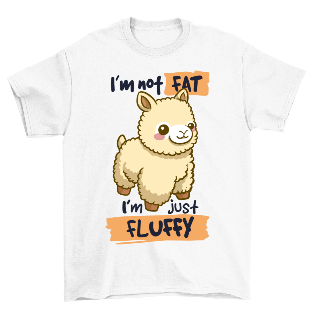 Just Fluffy Lama - Shirt Unisex