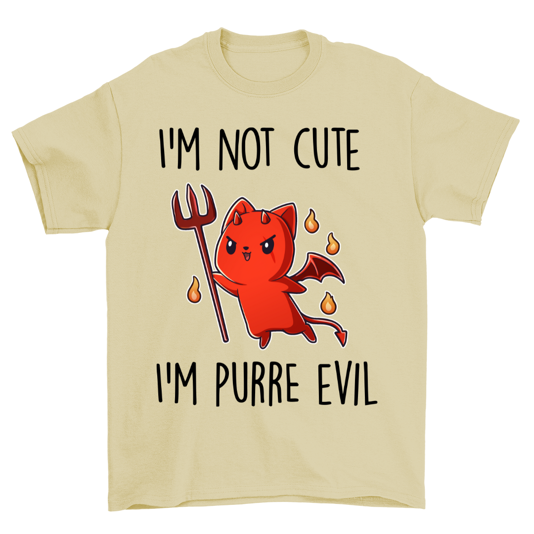 Purre Evil - Shirt Unisex Frontprint