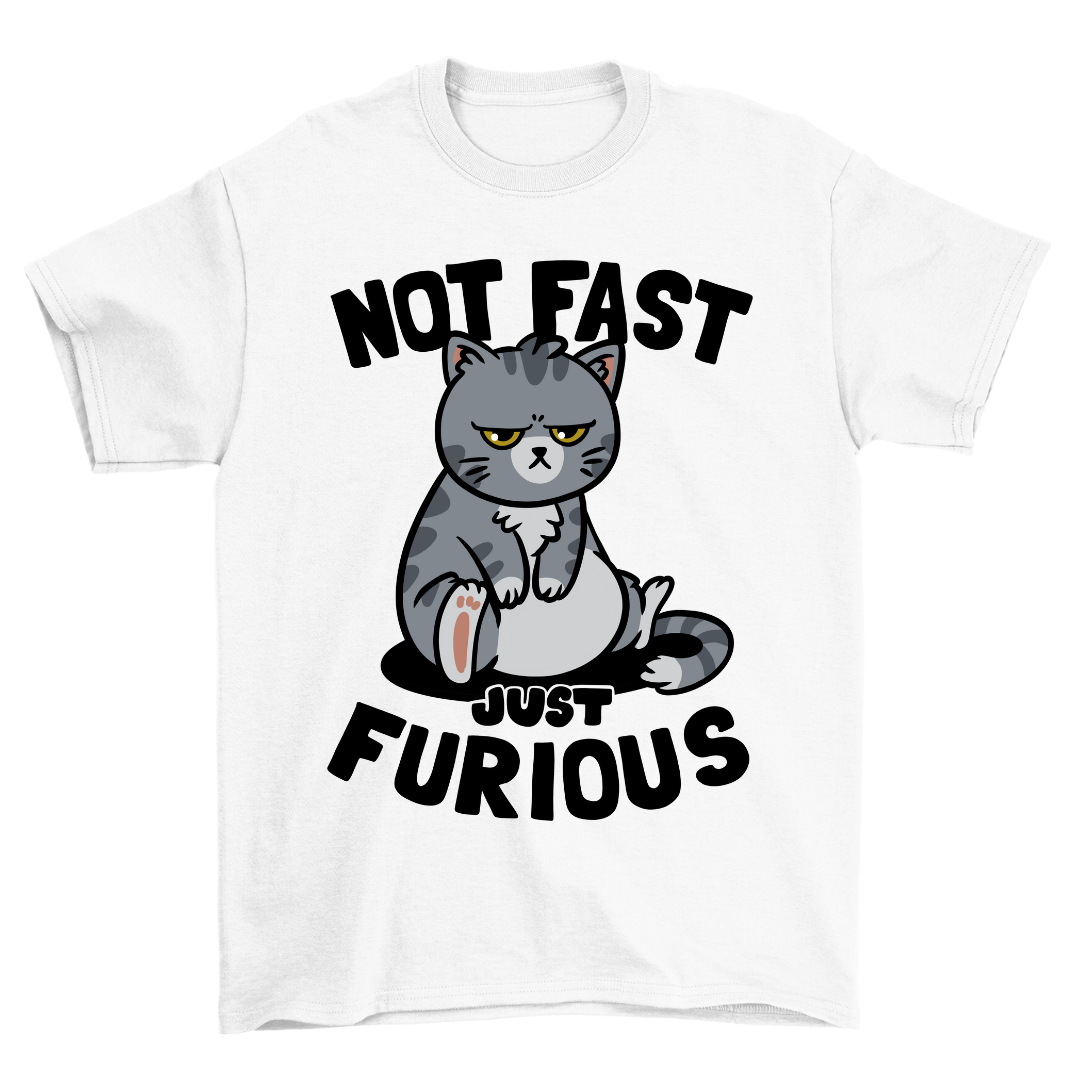 Furious Cat - Shirt Unisex