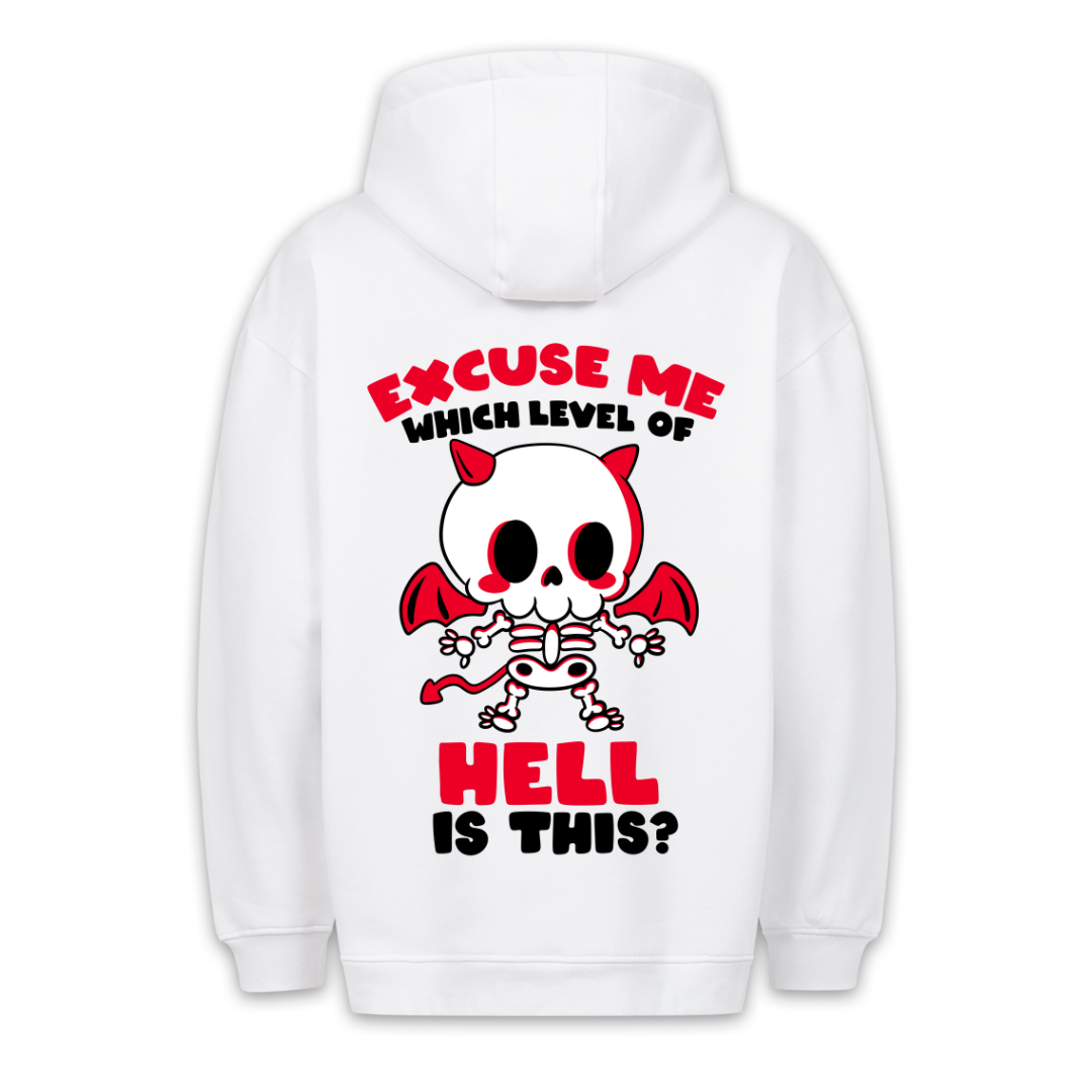 Which Level - Hoodie Unisex Backprint