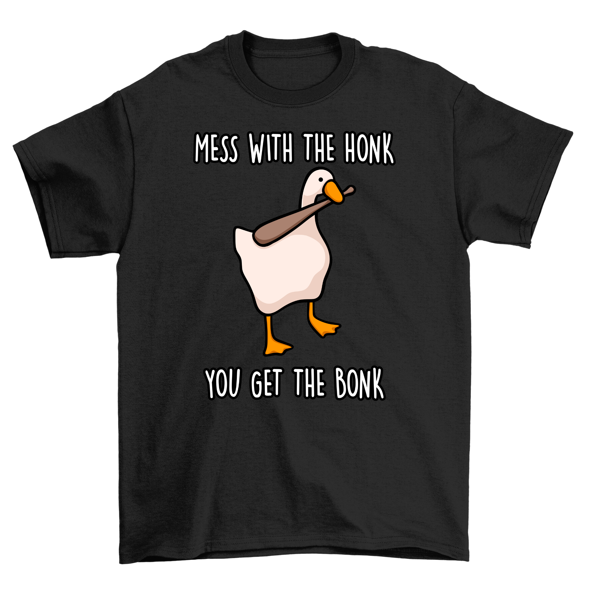 Mess Duck - Shirt Unisex Frontprint