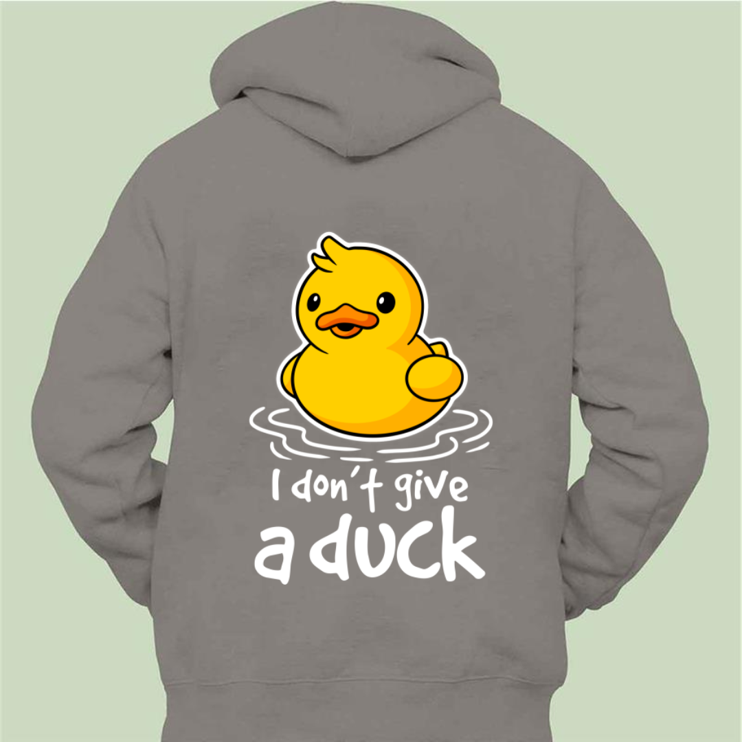 I Don't Give a Duck - Unisex Zipper