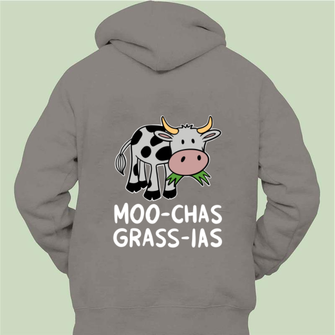 Moo-chas Grass-ias - Unisex Zipper