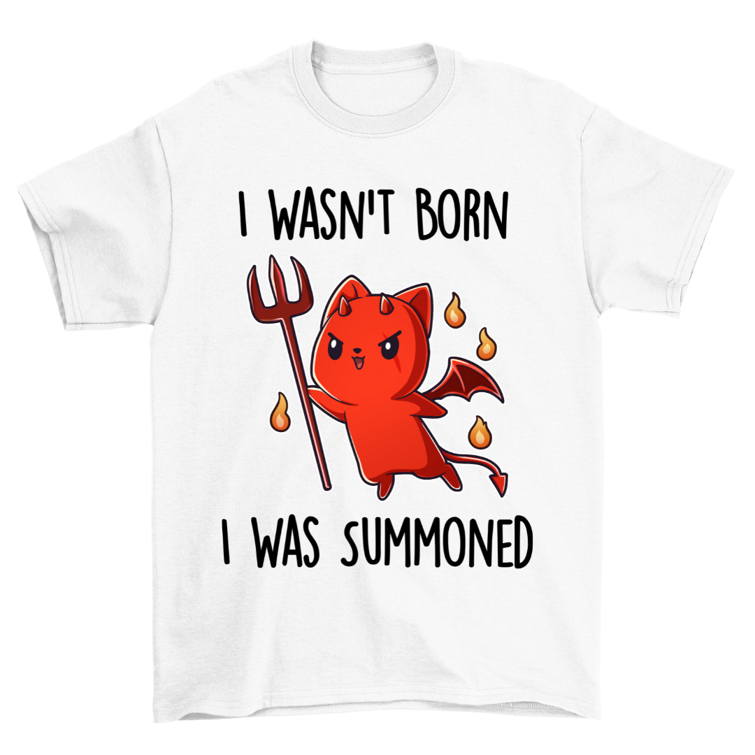 Wasn´t born devil - Shirt Unisex