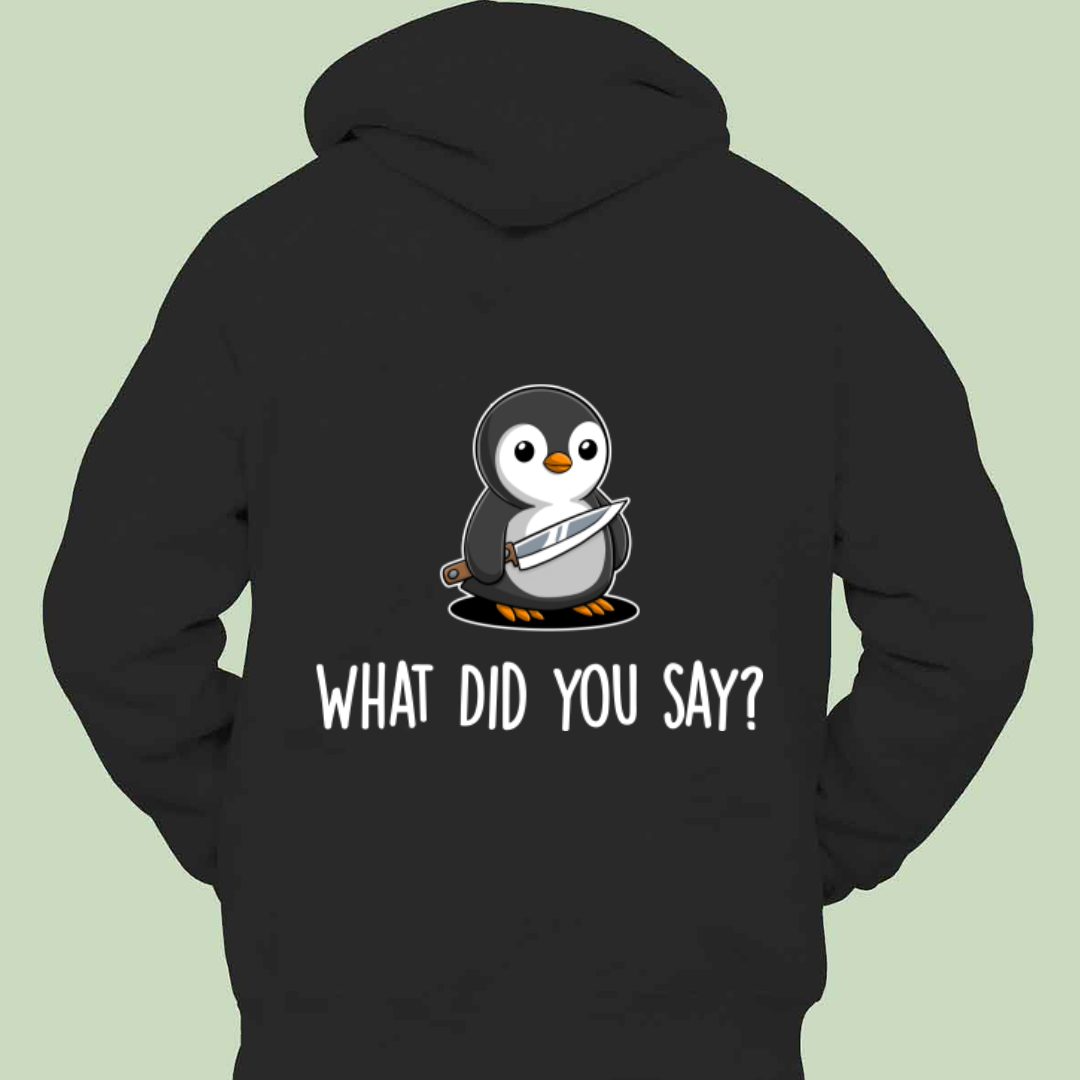 Why Did You Say - Unisex Zipper