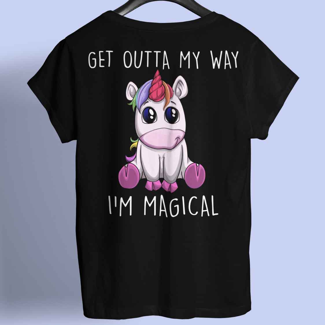 Magical Unicorn - Shirt Unisex Backprint