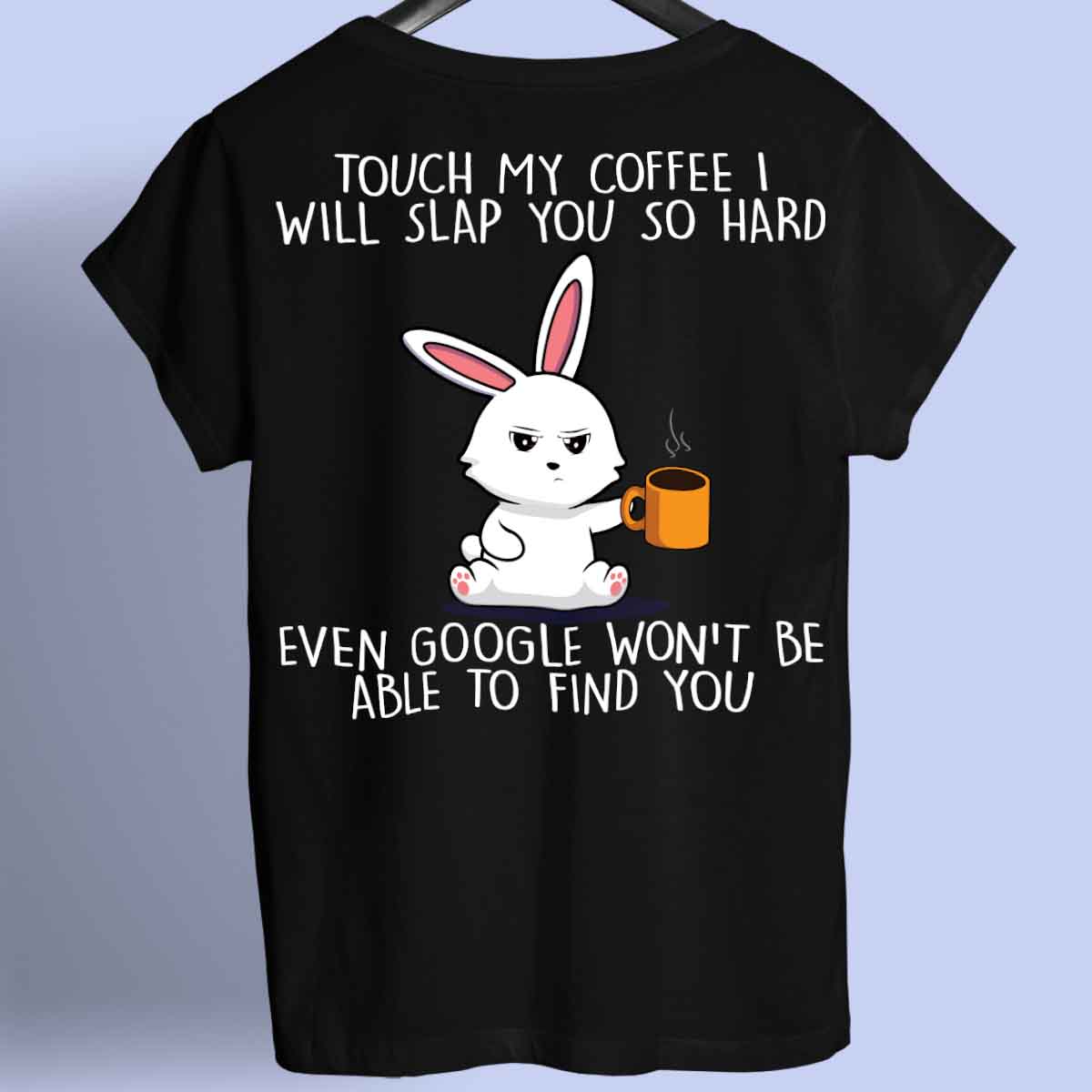 Google Cute Bunny - Shirt Unisex Backprint