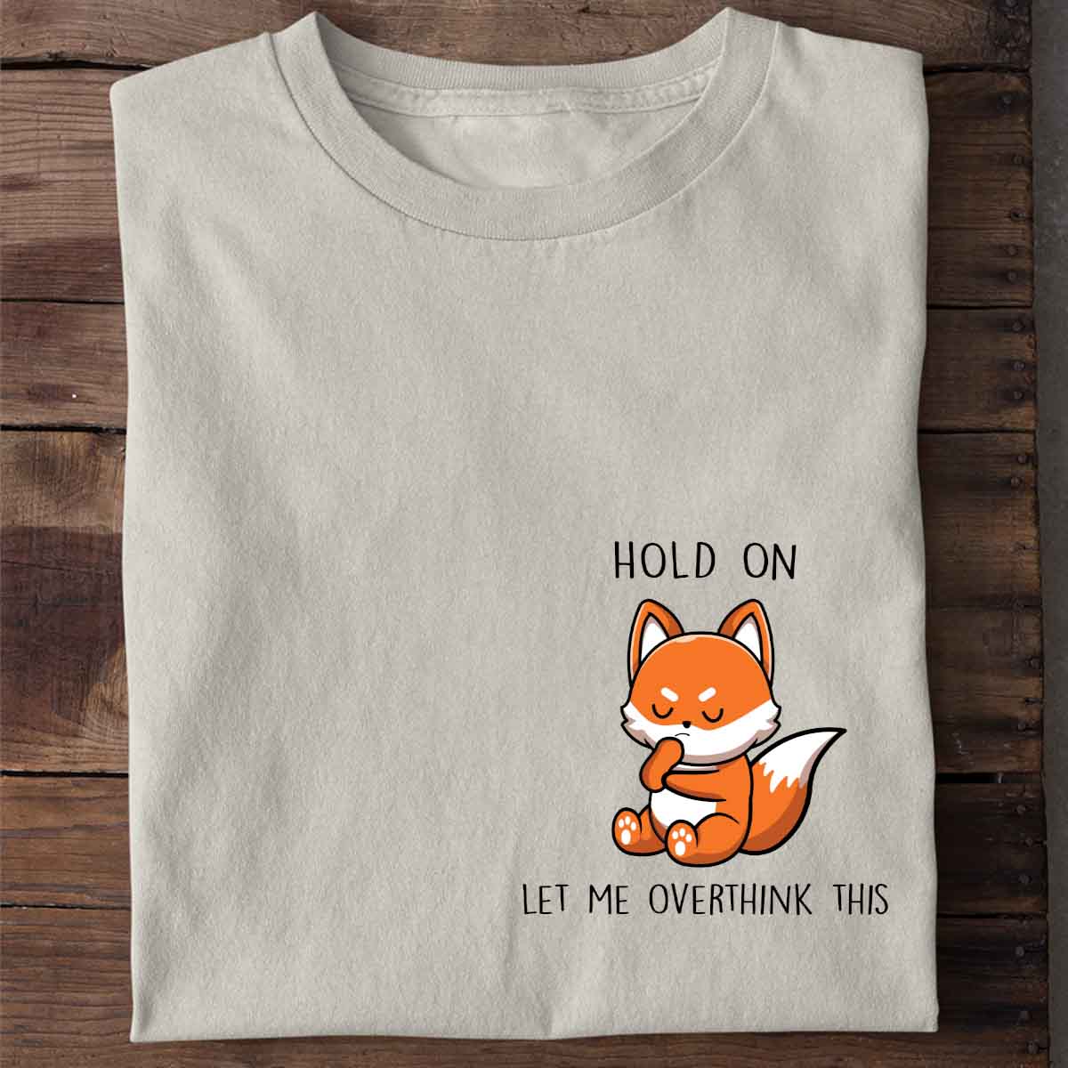 Hold On Fox - Shirt Unisex Chest