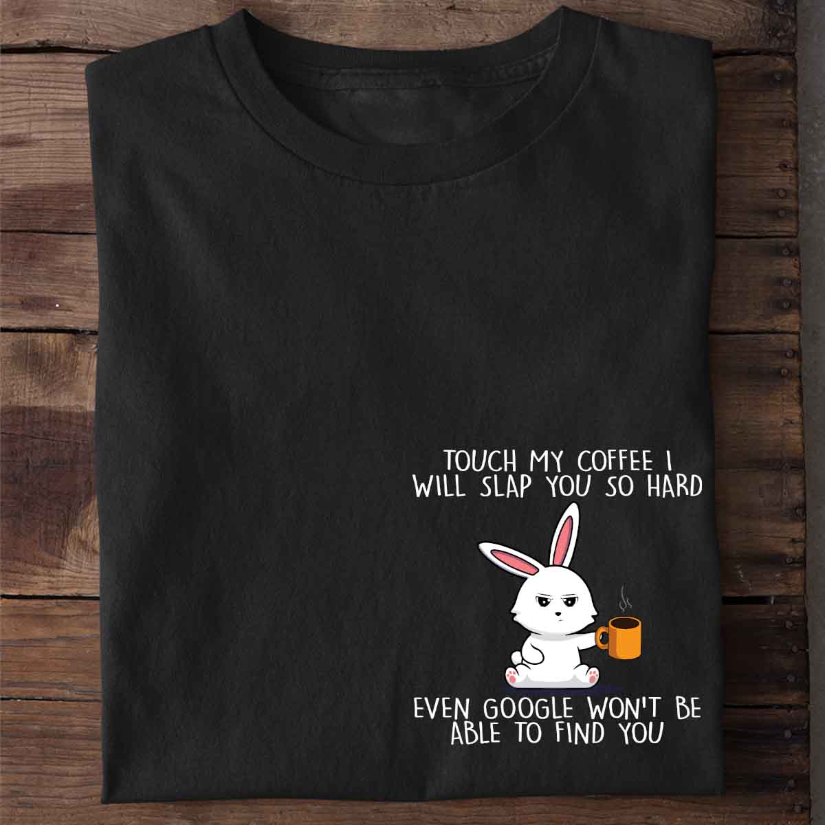 Google Cute Bunny - Shirt Unisex Chest