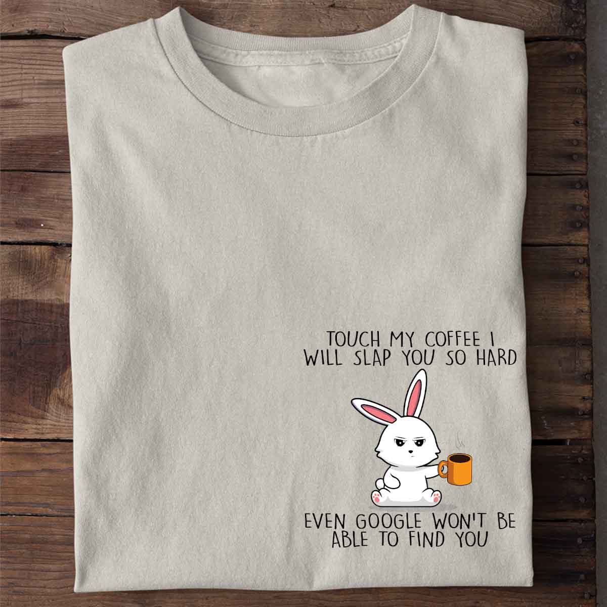 Google Cute Bunny - Shirt Unisex Chest