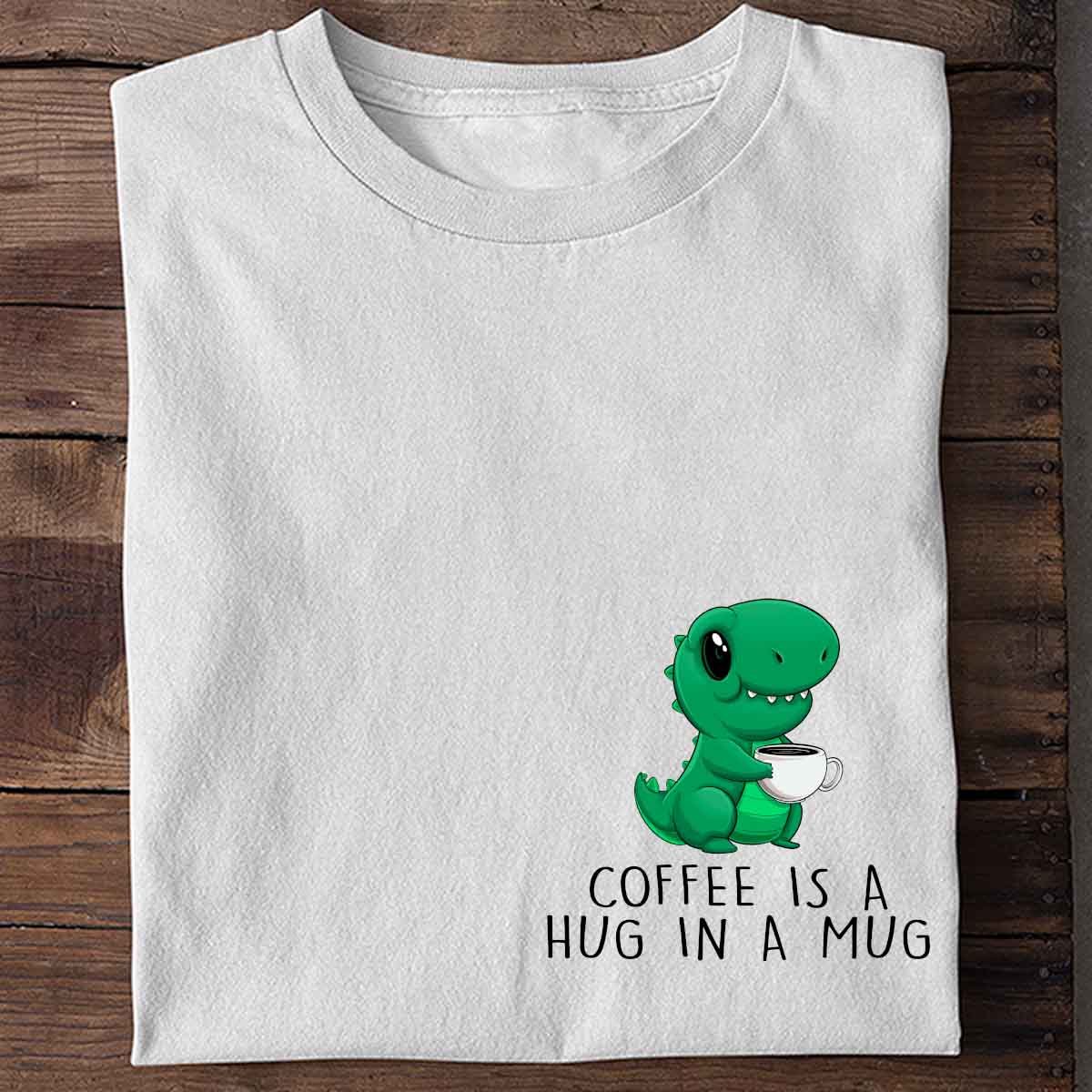 Mug Cute Dinosaur - Shirt Unisex Chest