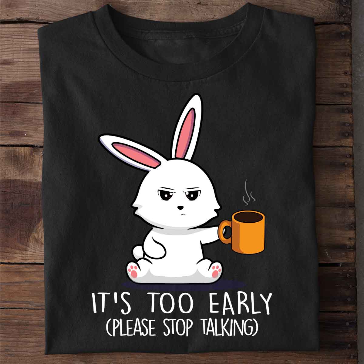 Early Cute Bunny - Shirt Unisex