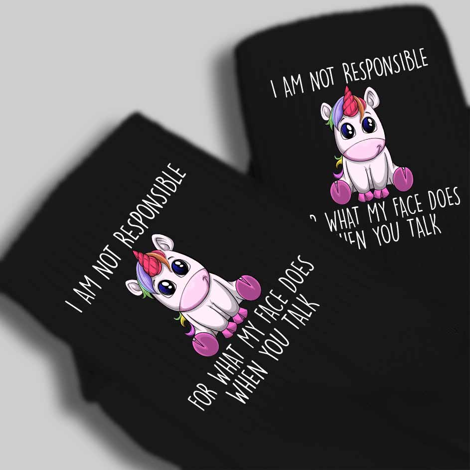 Responsible Unicorn - Premium Socks Long