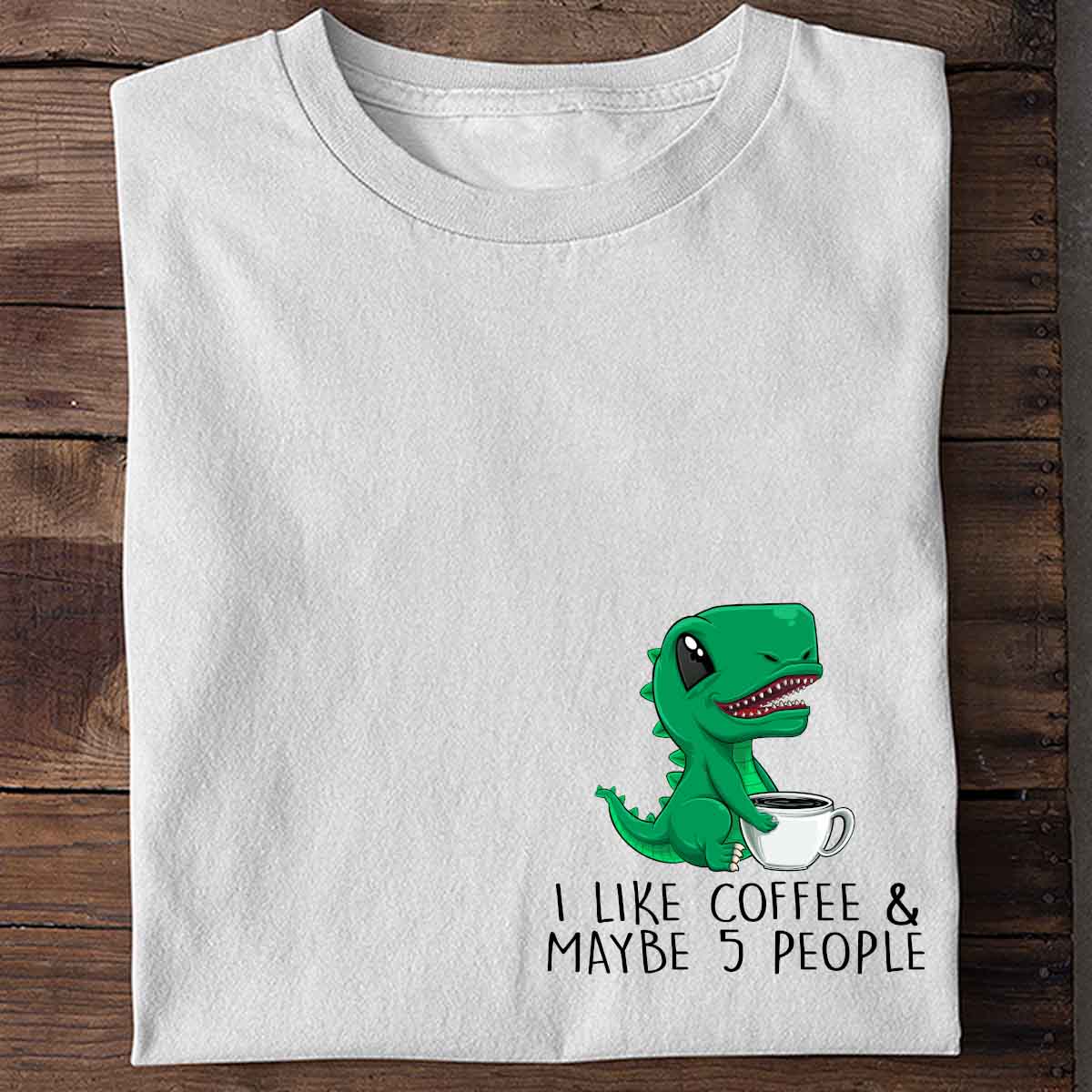 5 People Dinosaur - Shirt Unisex Chest
