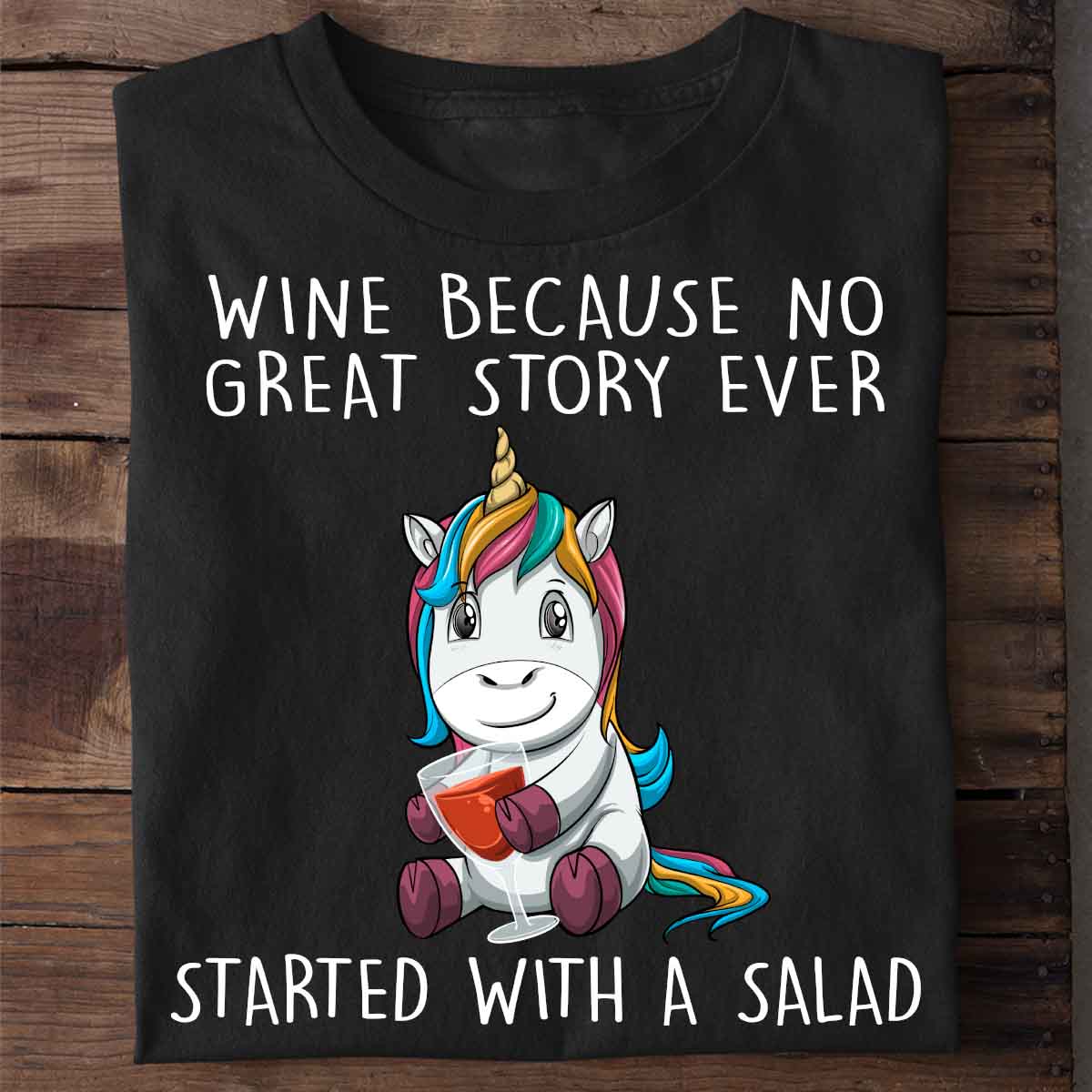 Great Story Winecorn - Shirt Unisex
