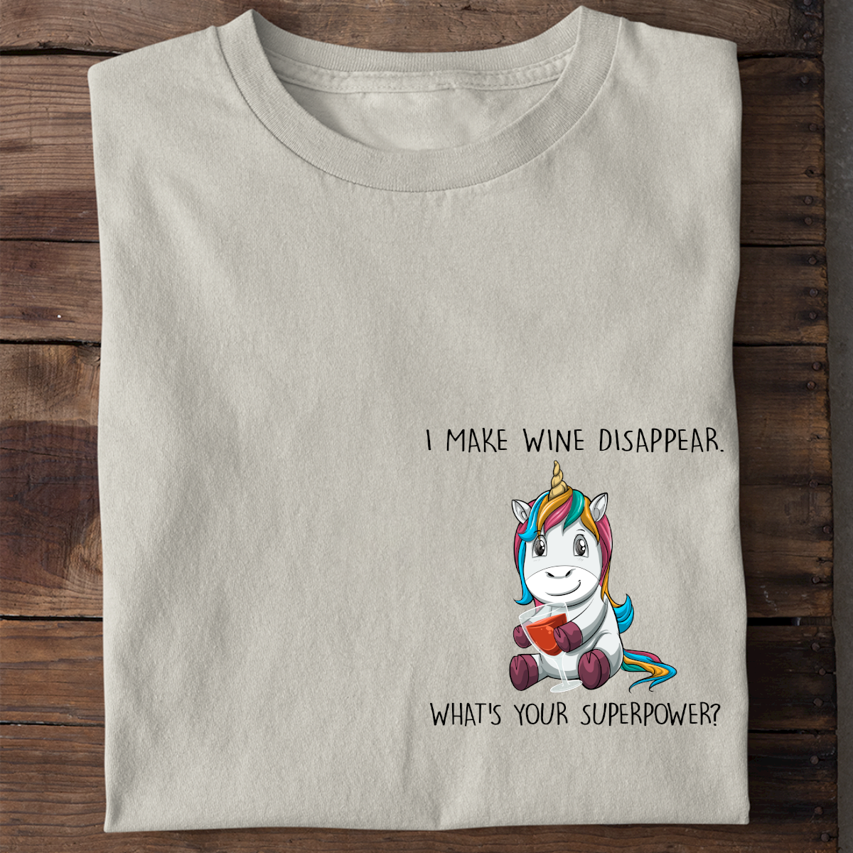 Disappear Winecorn - Shirt Unisex Chest