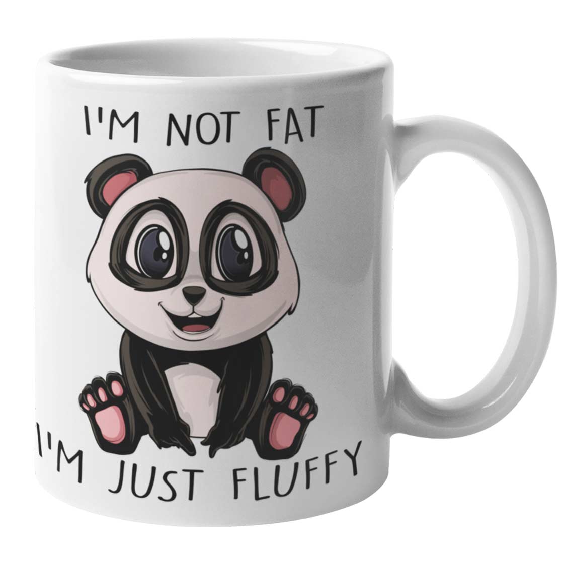 Fluffy Panda - Mug