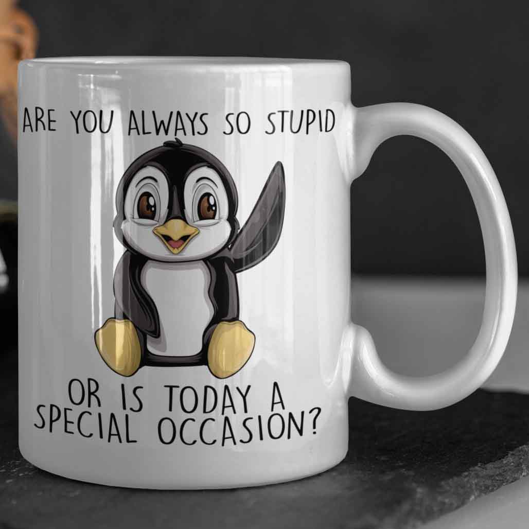 Occasion Penguin - Mug