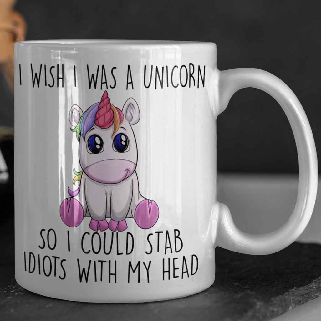 Wishing Unicorn - Mug