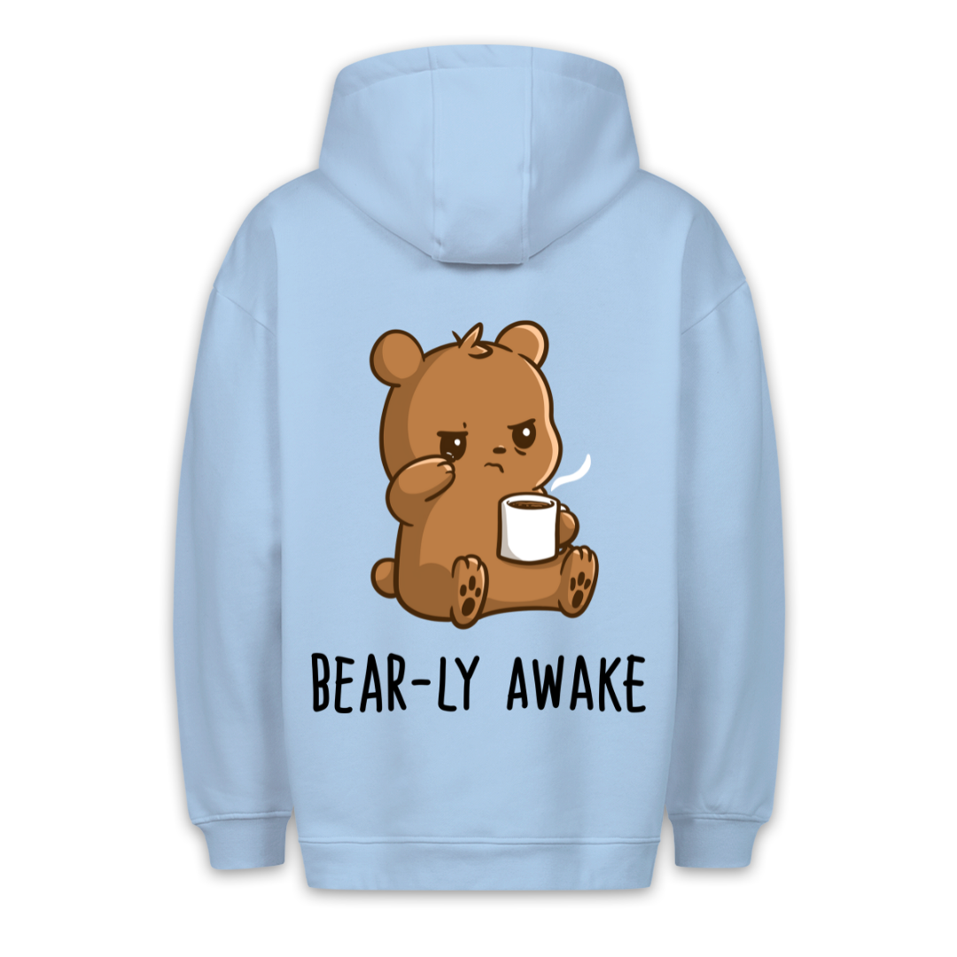 Bear-Ly Awake - Hoodie Unisex Backprint