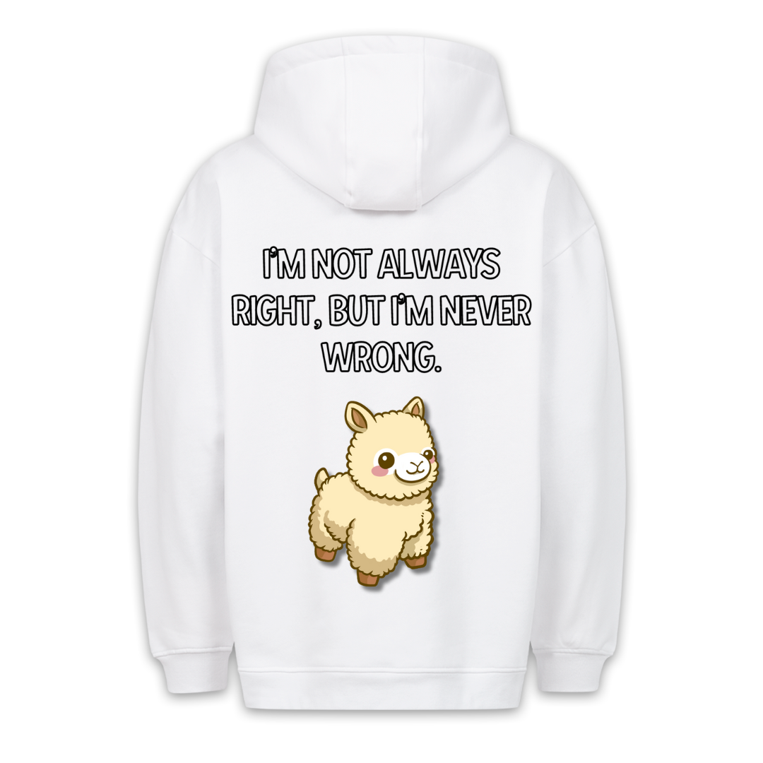 Never wrong - Premium Hoodie