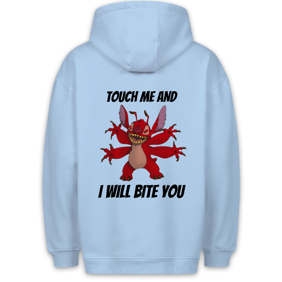 Bite you - Hoodie Unisex Backprint