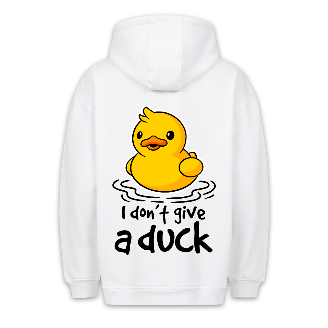 Give A Duck - Hoodie Unisex Backprint