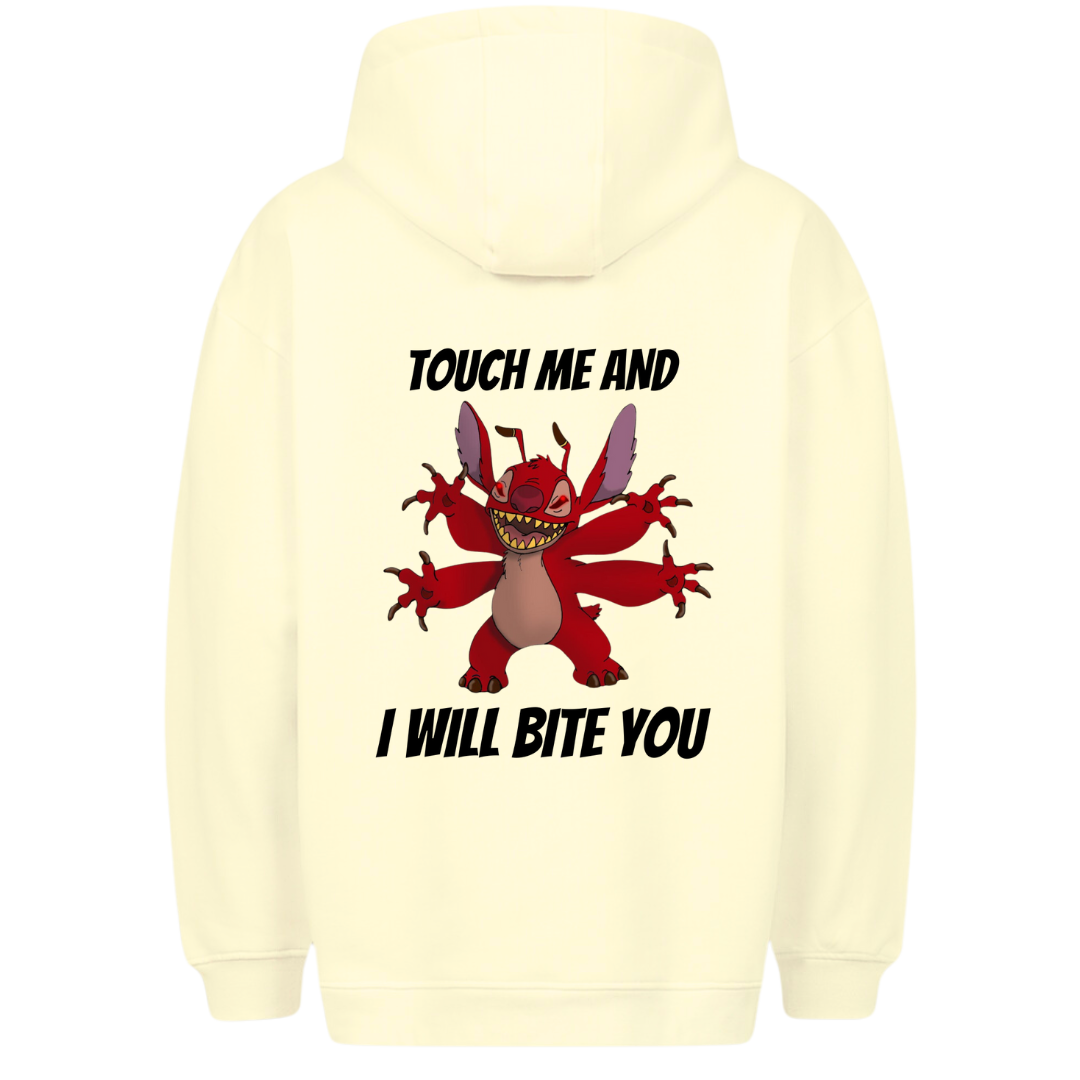 Bite you - Hoodie Unisex Backprint