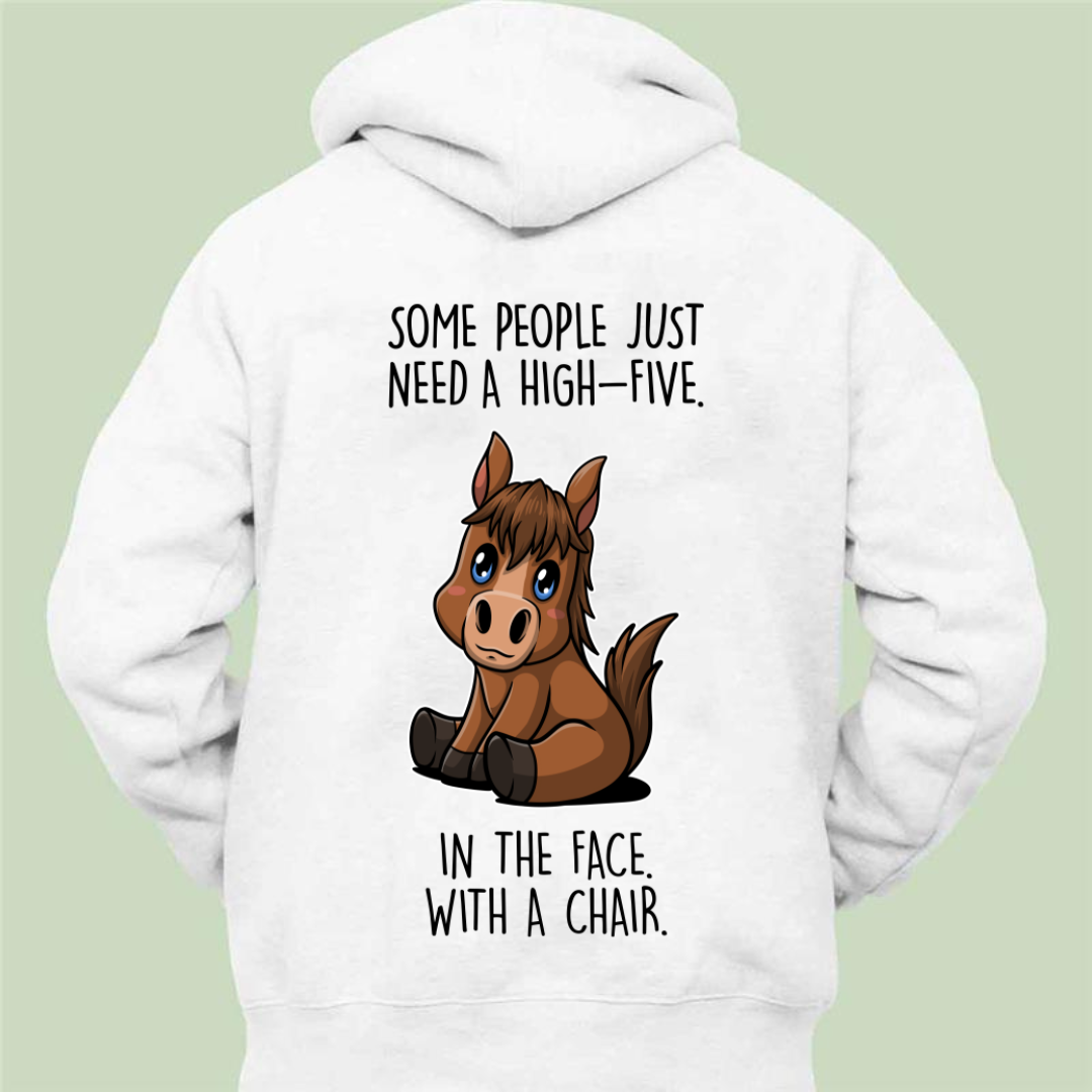 People Just Need a High-Five - Unisex Zipper