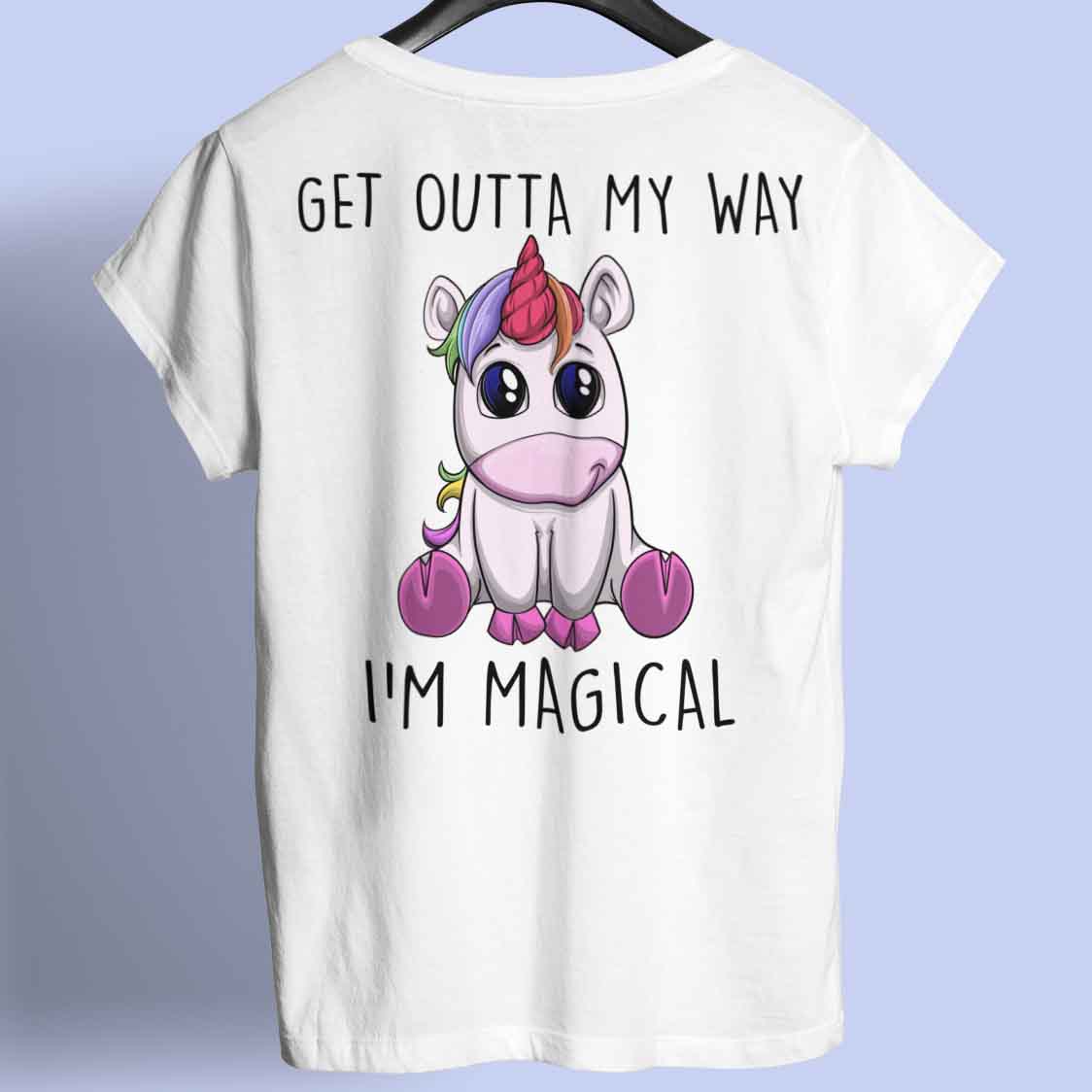 Magical Unicorn - Shirt Unisex Backprint