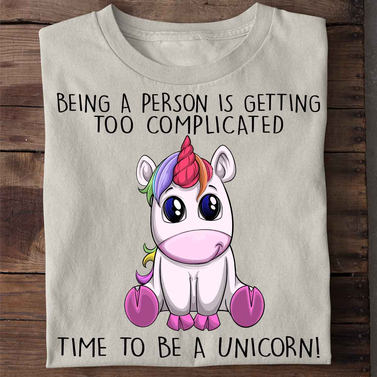 Complicated Unicorn - Shirt Unisex