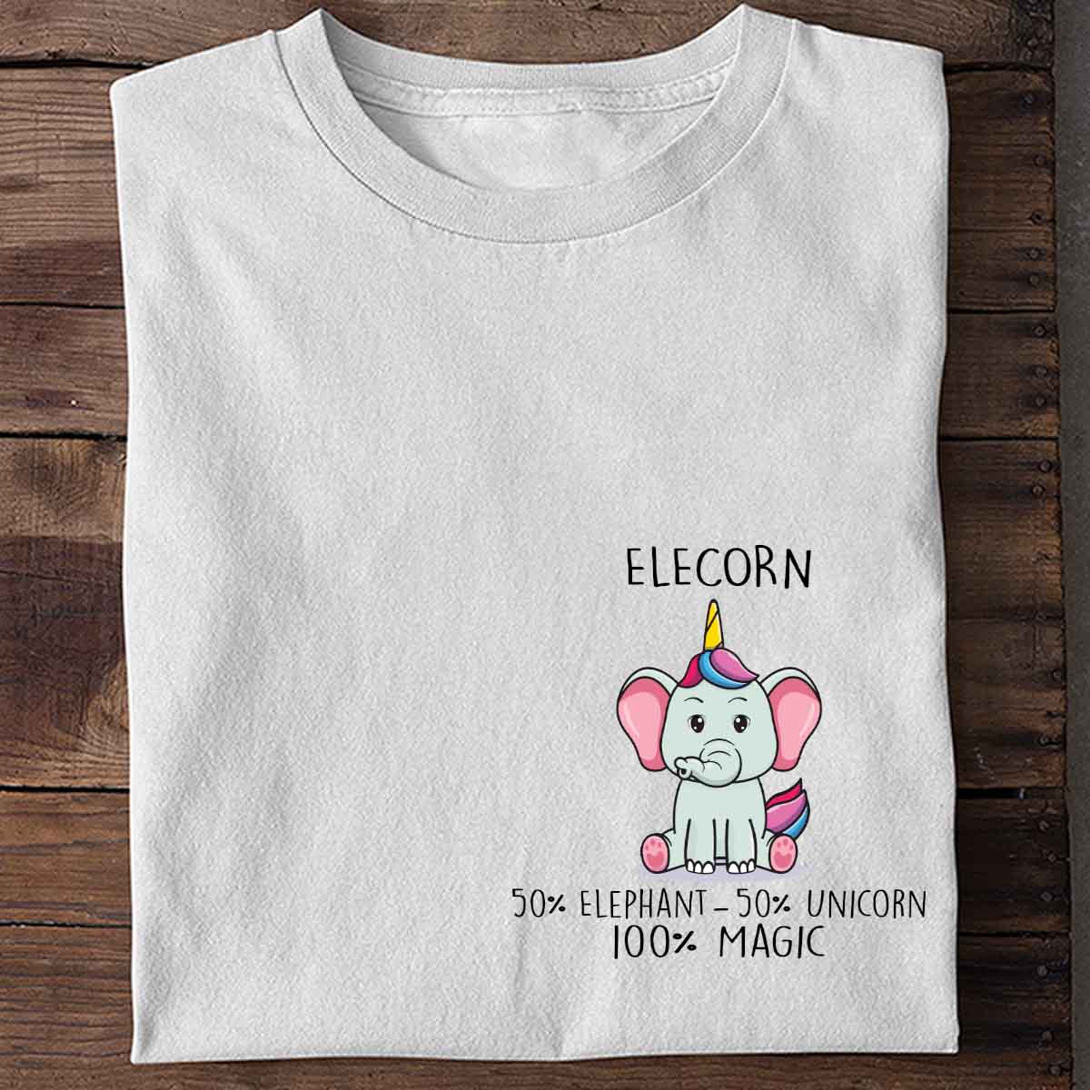 Elecorn Elephant - Shirt Unisex Chest