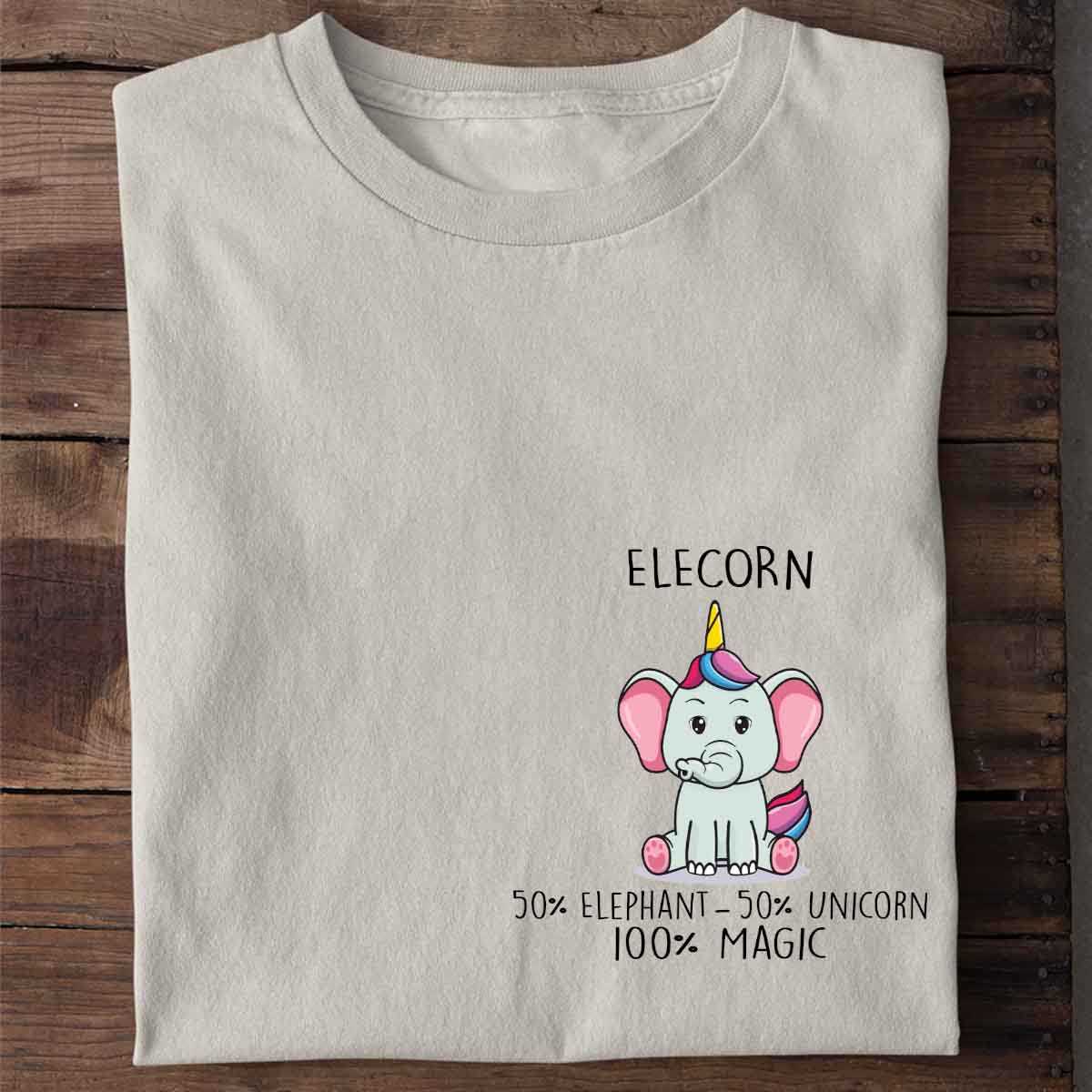 Elecorn Elephant - Shirt Unisex Chest