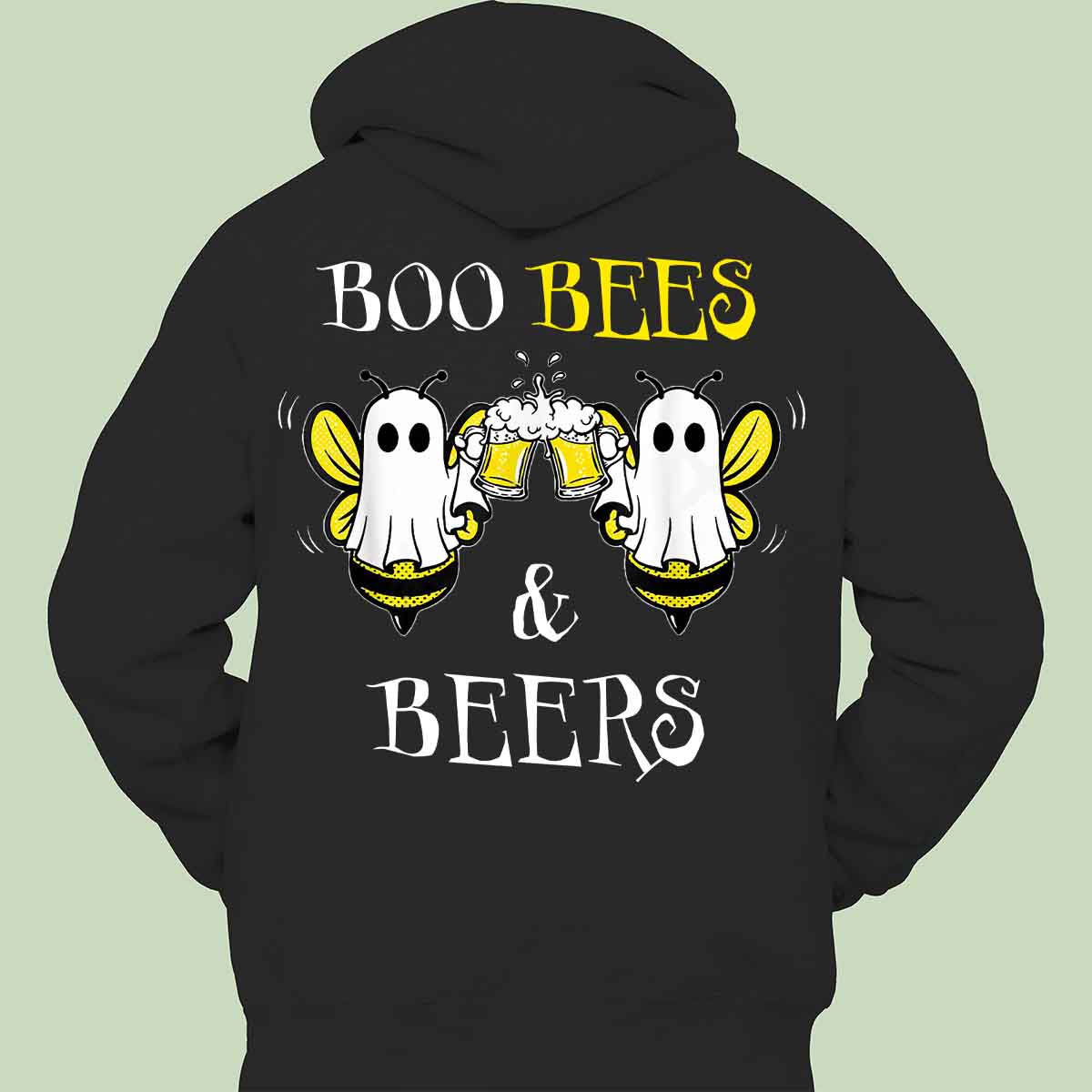 Boo Bees - Hoodie Unisex Backprint
