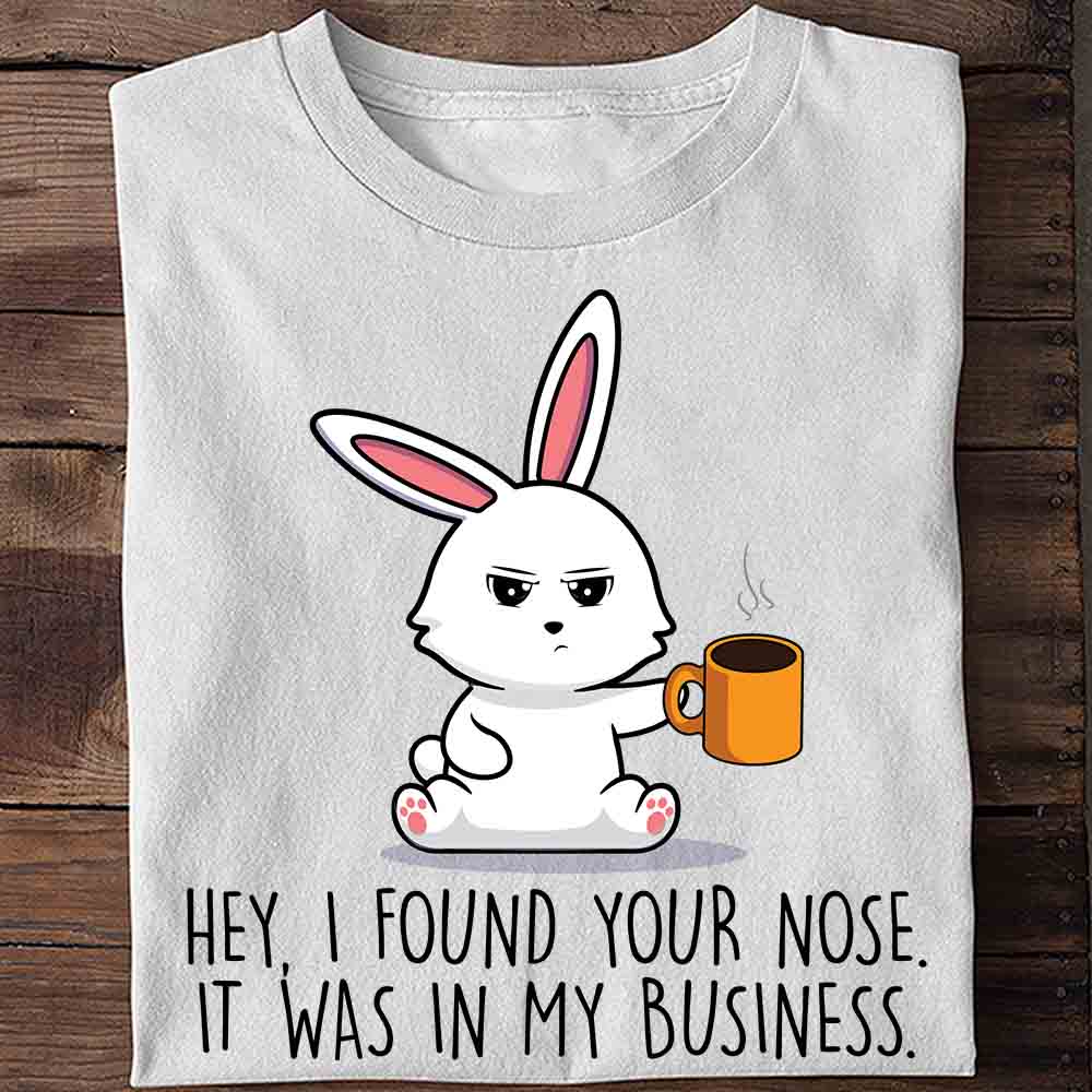 Nose Cute Bunny - Shirt Unisex