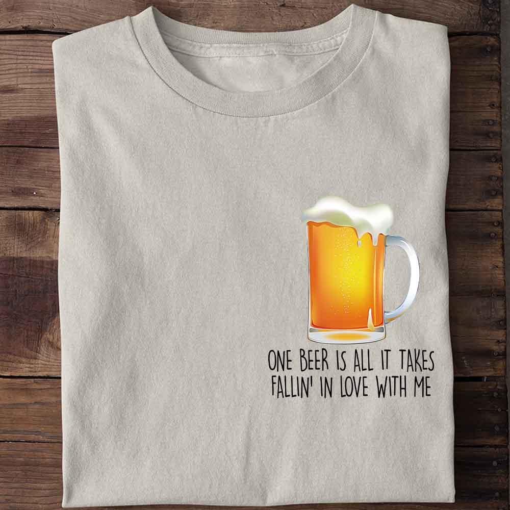 One Beer - Shirt Unisex Chest