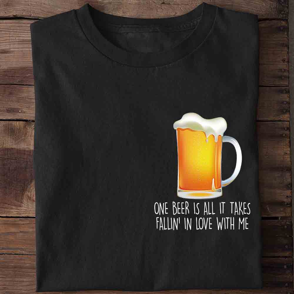 One Beer - Shirt Unisex Chest